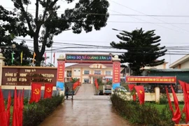 Trụ sở UBND xã Quảng Tân, tỉnh Lâm Đồng.