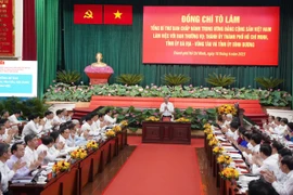 Tổng Bí thư Tô Lâm kỳ vọng TP HCM sẽ nỗ lực đạt các chỉ tiêu trong 6 tháng cuối năm