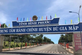 Bình Phước: Cty Thành Đạt thực hiện nâng cấp đường trung tâm xã Đức Hạnh