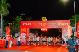 Khí thế sôi động tại giải chạy “Hành trình 80 năm vì An ninh Tổ quốc”