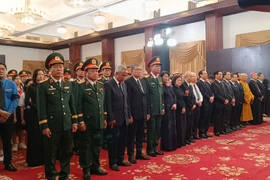 Trang nghiêm lễ truy điệu đồng chí Trần Đức Lương tại TPHCM