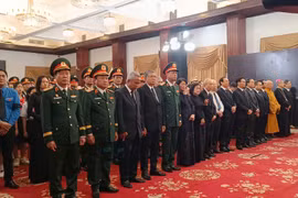 Trang nghiêm lễ truy điệu đồng chí Trần Đức Lương tại TPHCM