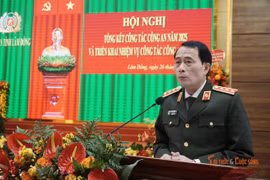 Thứ trưởng Bộ Công an dự Hội nghị tổng kết công tác Công an tỉnh Lâm Đồng