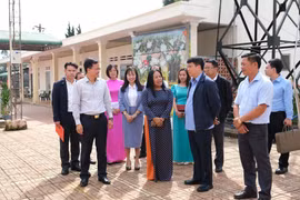 Bí thư Lâm Đồng kiểm tra hoạt động tại xã Bảo Thuận