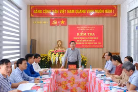 UBBC tỉnh Lâm Đồng rà soát công tác chuẩn bị bầu cử tại các xã Bảo Lâm