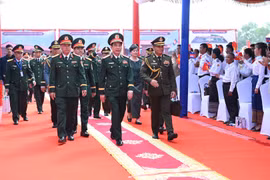 Khởi công công trình giáo dục hữu nghị Việt Nam - Campuchia tại tỉnh Svay Rieng