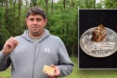 Đi dạo trong công viên, người đàn ông vô tình “vớ bẫm” kho báu