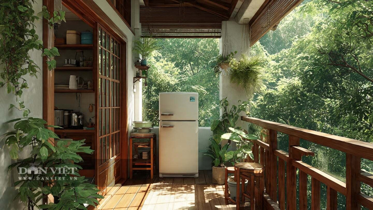Người già dặn không đặt tủ lạnh ở ban công