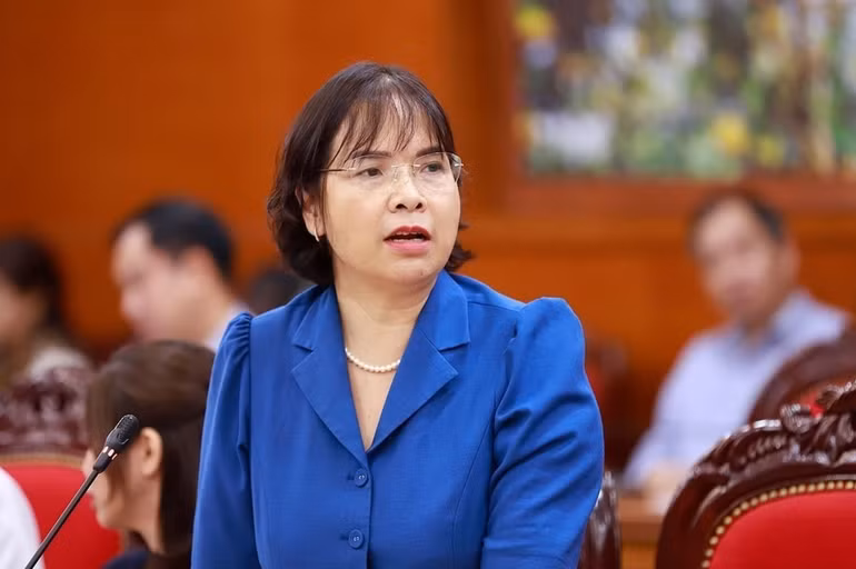 Phó Cục trưởng Cục Quản lý đất đai, Bộ Nông nghiệp và Môi trường Đoàn Thị Thanh Mỹ (Ảnh: TRƯỜNG GIANG)