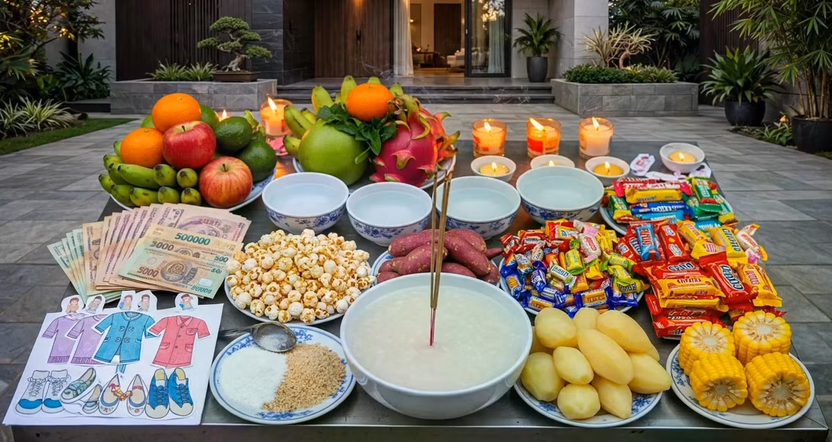 Tháng 7 Âm lịch, cúng cô hồn chính là thực hành hạnh bố thí.