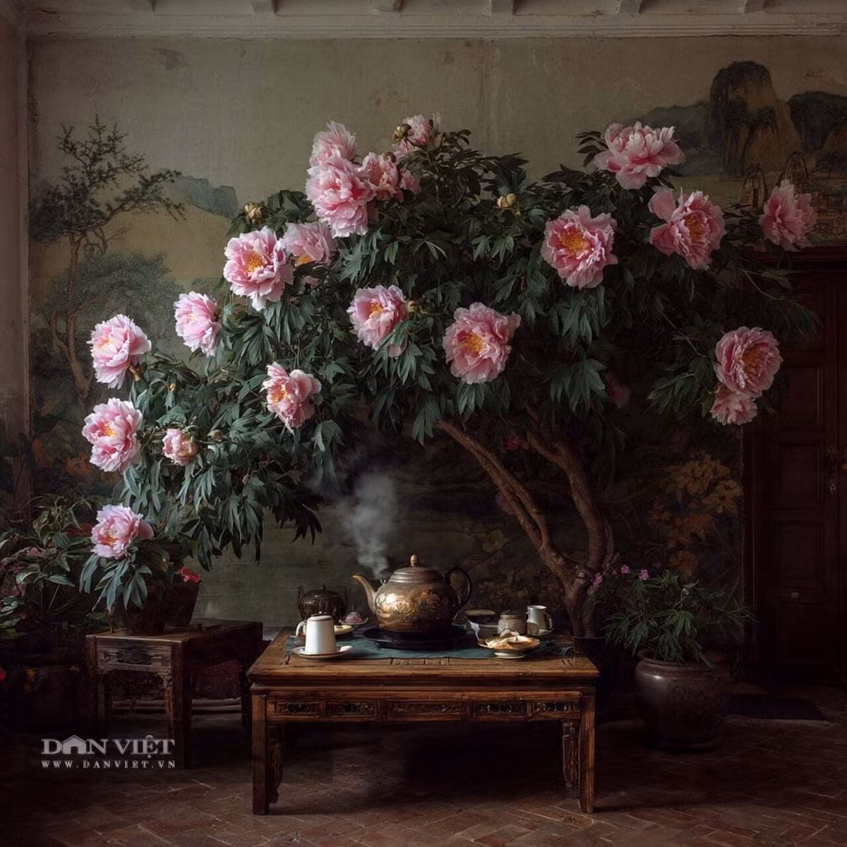 Hoa mẫu đơn là loài hoa rực rỡ.