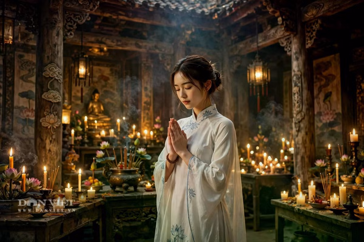 Nhiều gia đình phát nguyện ăn chay vào ngày mùng 1, 14, 15, 30 tháng 7 Âm lịch hoặc chay trường cả tháng nếu có thể.
