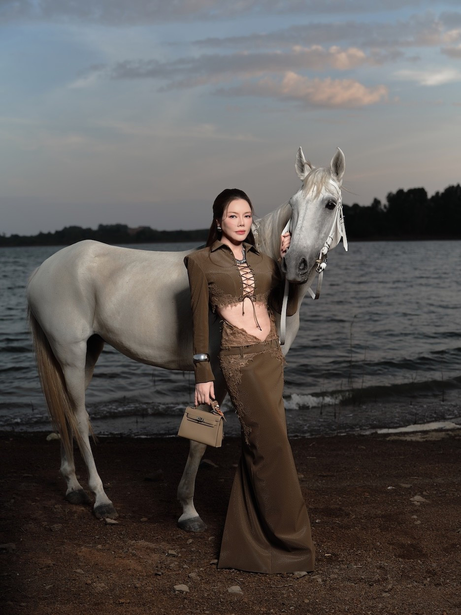 Theo chia sẻ, bộ ảnh Tết không chỉ mang ý nghĩa thời trang mà còn là cách Lý Nhã Kỳ nhìn lại một chặng đường đã qua, đồng thời gửi gắm kỳ vọng cho năm mới 2026.