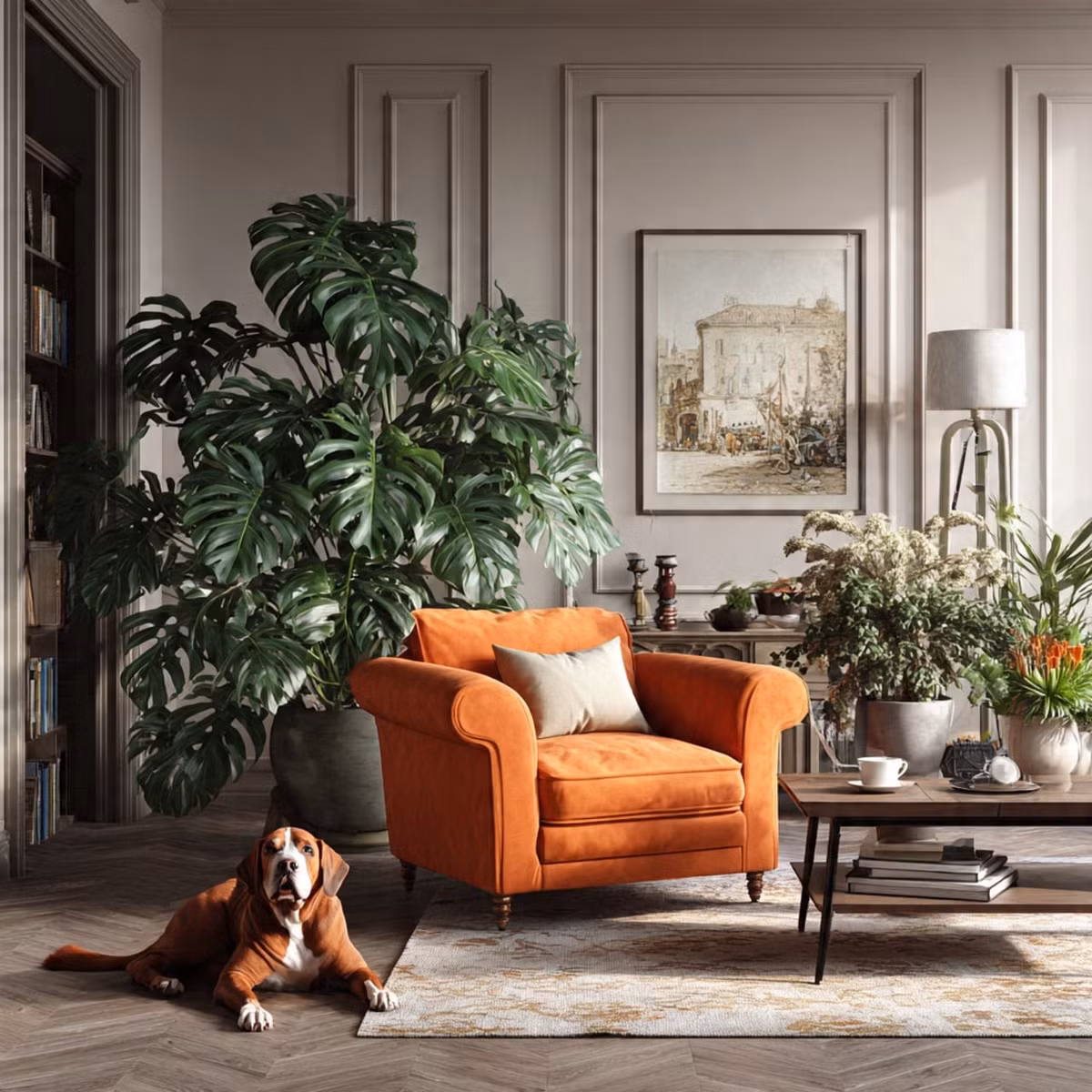 Theo người xưa, lá của cây cảnh càng lớn và các đường xẻ lá càng đẹp, trường năng lượng trong nhà bạn càng mạnh.