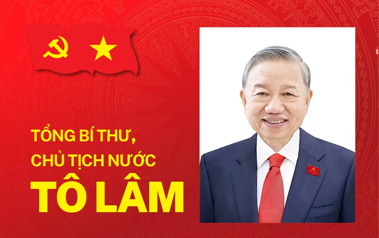 Chân dung Tổng bí thư, Chủ tịch nước Tô Lâm