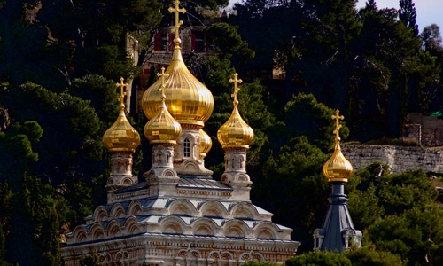 Tận mục tuyệt tác nhà thờ kiểu Nga ở Trung Đông