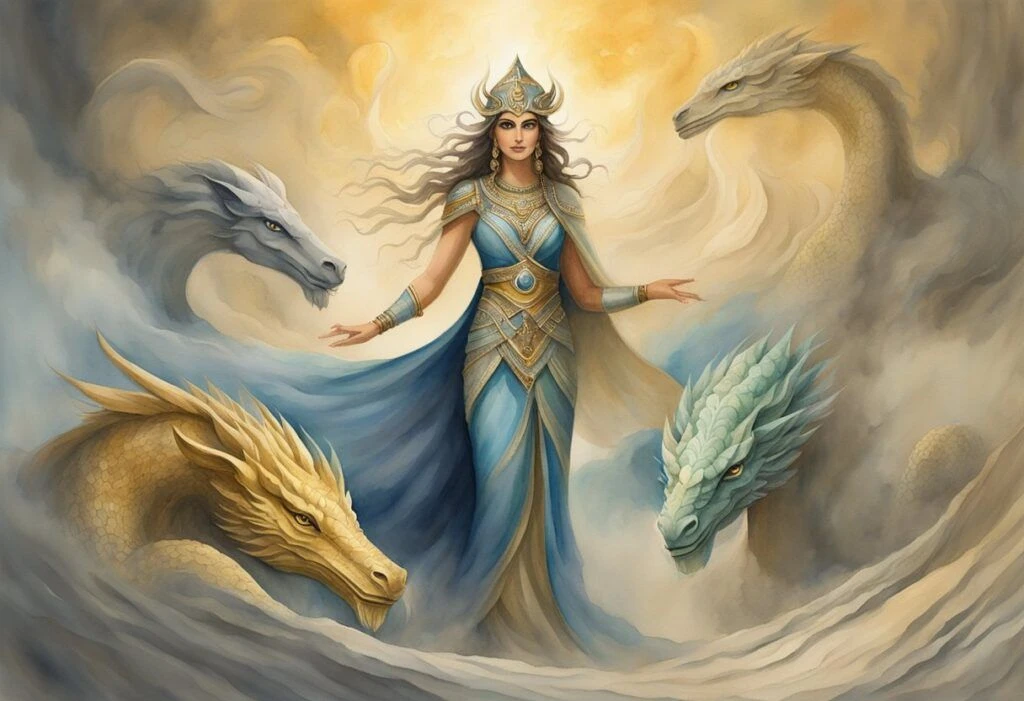Sự thật đáng sợ về thần rắn Tiamat trong thần thoại Babylon