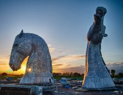 Choáng ngợp trước tượng ngựa khổng lồ nhất thế giới 