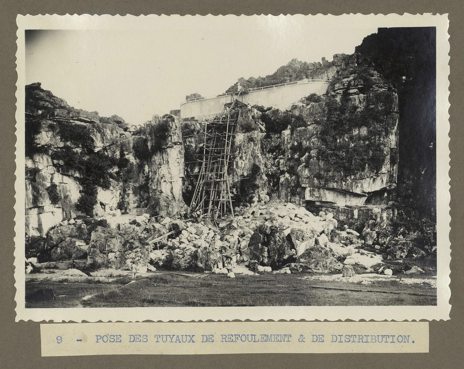 Hình độc về công trình nhà máy nước ở Thanh Hóa 100 năm trước