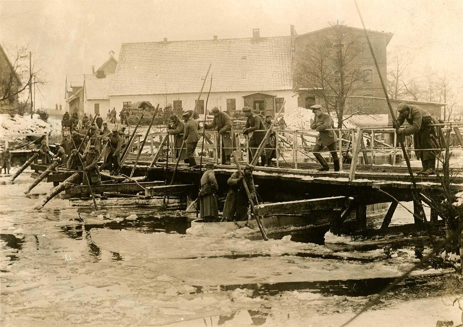 Trận đánh khủng khiếp ở hồ băng thời Thế chiến I