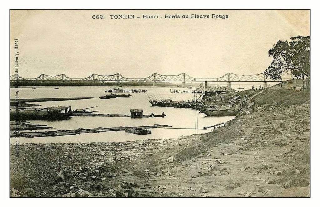 Ngắm vẻ đẹp hút hồn của sông Hồng ở Hà Nội xưa