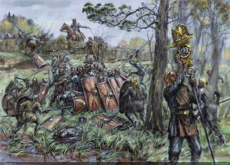 Thảm kịch của quân đội La Mã trong cuộc chiến với tộc người German