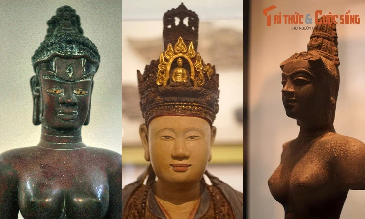 Vẻ đẹp người phụ nữ trên những bảo vật trăm tuổi Việt Nam