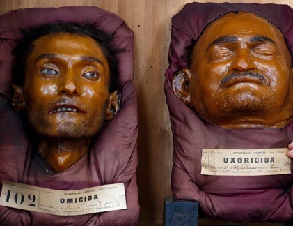 Cảnh tượng rợn người ở bảo tàng tội phạm