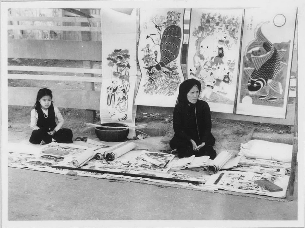 Bộ ảnh để đời về chợ Tết Nguyên Đán Ất Mùi 1955 