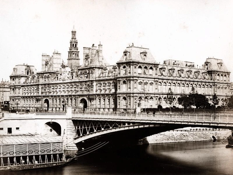 Loạt ảnh đẹp mê mẩn về Paris giữa thế kỷ 19