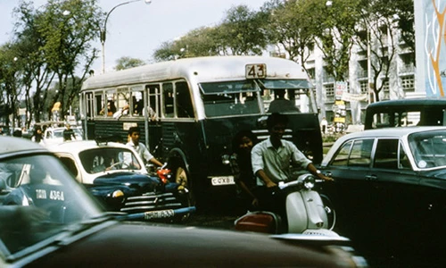 Những hình ảnh thú vị về giao thông Sài Gòn trước 1975