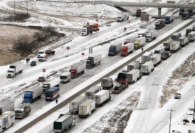 Những địa danh vốn nóng hừng hực lại xuất hiện tuyết rơi