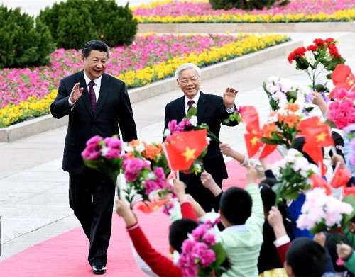 Những dấu mốc lịch sử trong quan hệ hợp tác Việt - Trung