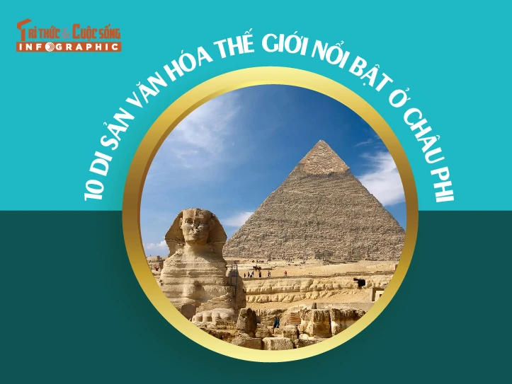 [INFOGRAPHIC]: 10 Di sản văn hóa thế giới nổi bật ở châu Phi 