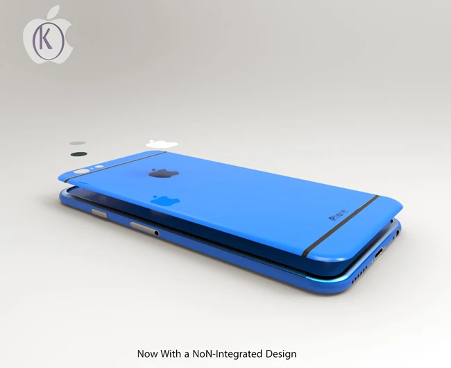 Vẻ đẹp mê hoặc của bản concept điện thoại iPhone 6C