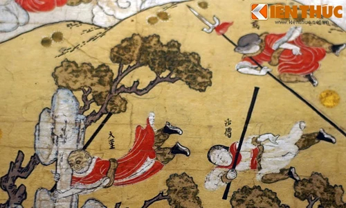 "Độc lạ" bộ sưu tập tranh Tây Du Ký người Việt vẽ 3 thế kỷ trước