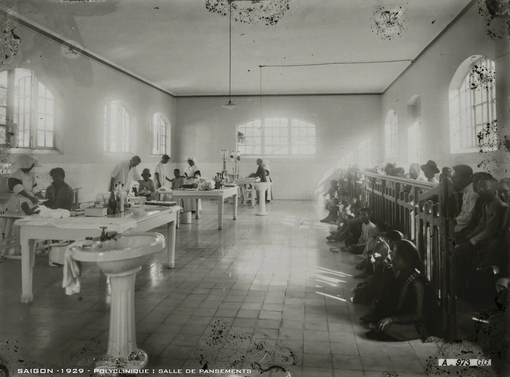 Soi bệnh viện nằm ở vị trí đặc biệt của Sài Gòn xưa