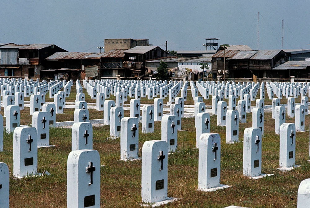 Ảnh hiếm về nghĩa trang Pháp ở Sài Gòn trước 1975