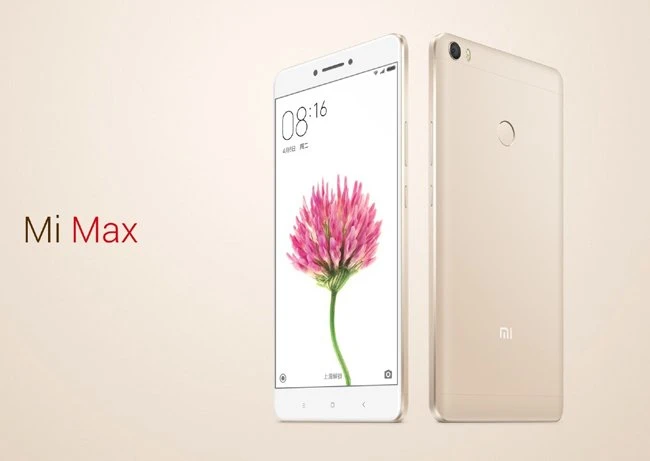 Ảnh chính thức của điện thoại Xiaomi Mi Max màn hình cực khủng