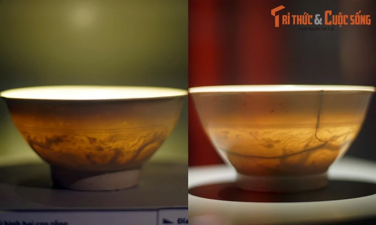 Soi từng chi tiết hai chiếc bát sứ cổ quý giá nhất Việt Nam