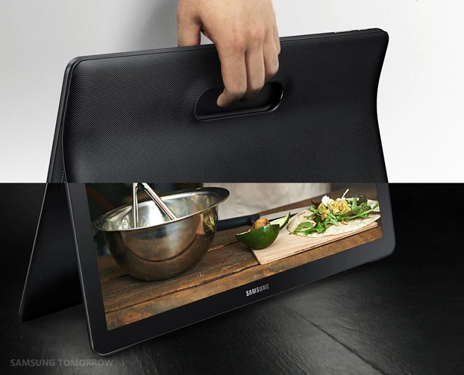 Ngắm Samsung Galaxy View, tablet khổng lồ vừa chính thức ra mắt