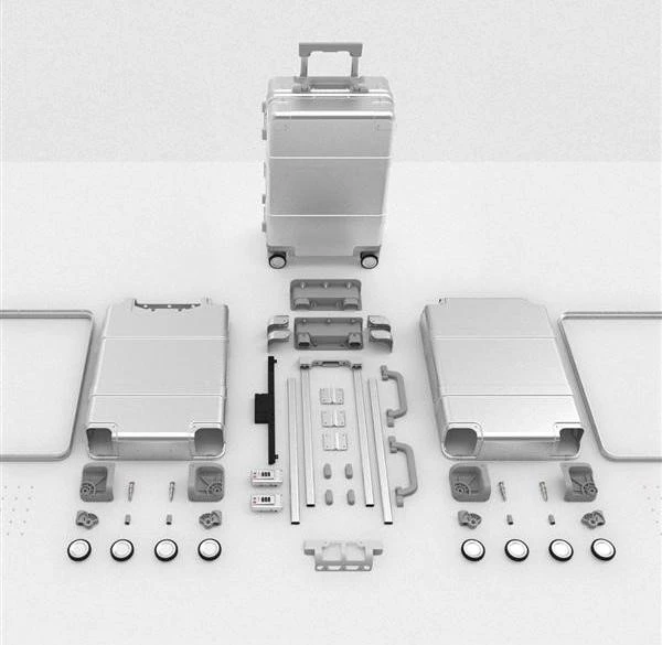 Ngắm chiếc va-li thông minh cực đẹp của Xiaomi