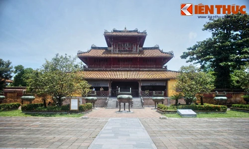 Cận cảnh kiệt tác kiến trúc cao nhất Hoàng thành Huế