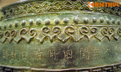 Cận cảnh kiệt tác trống đồng Cảnh Thịnh của triều Tây Sơn