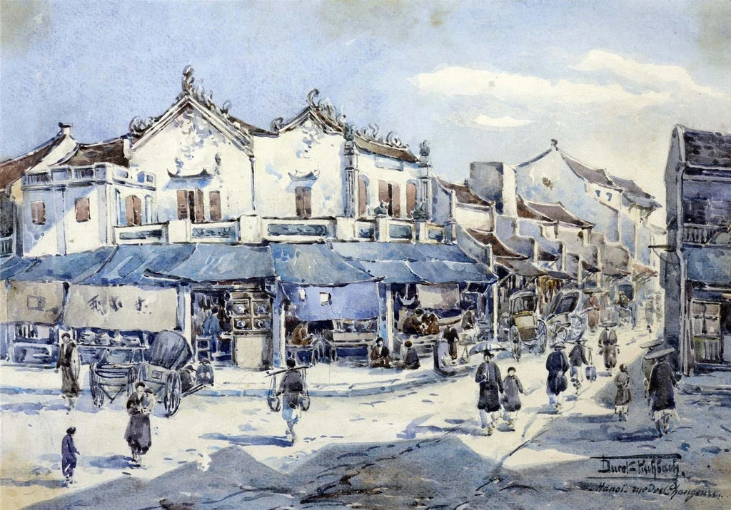 Xứ sở Đông Dương qua loạt tranh cổ của họa sĩ Pháp