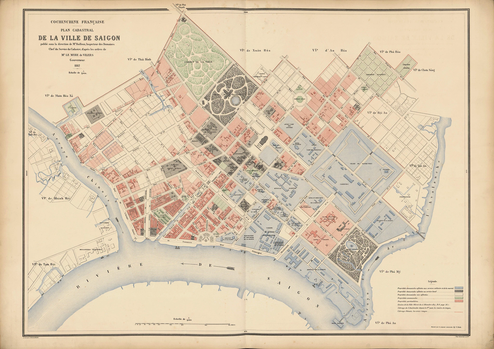 Loạt bản đồ cực quý về Nam Kỳ Lục tỉnh cuối thế kỷ 19
