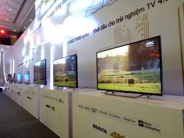 Ngắm dòng TV Sony Bravia 4K HDR mới ra, giá từ 40 triệu đồng