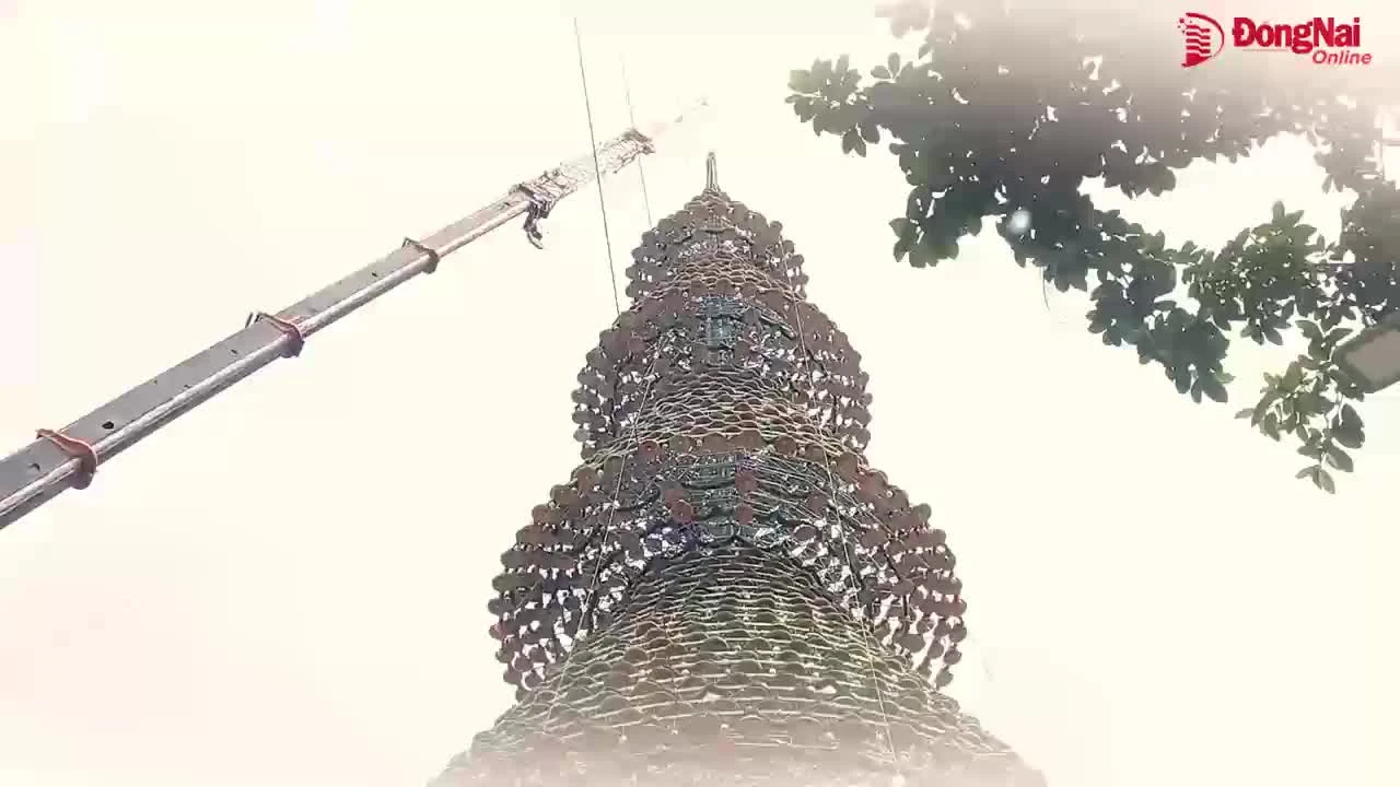 Những cây thông Noel độc đáo tại Đồng Nai