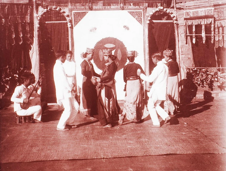 Ảnh độc về lễ hội mùa xuân ở Lai Châu thập niên 1920