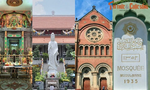 Khám phá công trình tiêu biểu của 4 tôn giáo lớn ở Sài Gòn